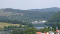 Ausblick nach der Schinderei den Wiesenpfad hinauf von Heringhausen